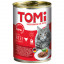 Консервы для кошек TOMi, с говядиной, 0,4кг фото