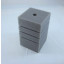 Мочалка Китай для фильтров мелкопористая прямоугольная с прорезями, 9х9х15 см фото