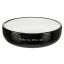 Миска керамическая для кошек коротконосых пород Trixie, 0.3 л / ø 15 см, 24771 черная / белая фото