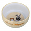 Миска для кролика Trixie Honey&Hopper, керамическая, 250мл/11см фото