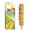 Зерновая смесь на палочке Versele-Laga Crispy Sticks, цитрусы и фрукты, лакомство для шиншилл и морских свинок фото
