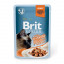 Консервы филе индейки в соусе Brit Premium Cat pouch для кошек, 85 г фото