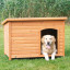 Будка для собак Trixie "Natura" с ровной крышей, из дерева фото