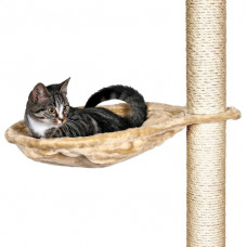 Гамак Trixie Hammock XL for Scratching Posts, для больших кошек, бежевый