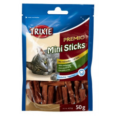 Лакомство для кошек и котят Trixie Premio Mini Sticks, курица/рис, 50г