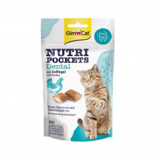 Лакомство GimCat Nutri Pockets Dental, 60г, для кошек